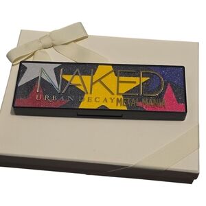 Urban Decay Eyeshadow Palette with Gold and Purple Hues